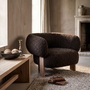 PTMD | Nomy Fauteuil | Brown - PTMD - Woonboutique