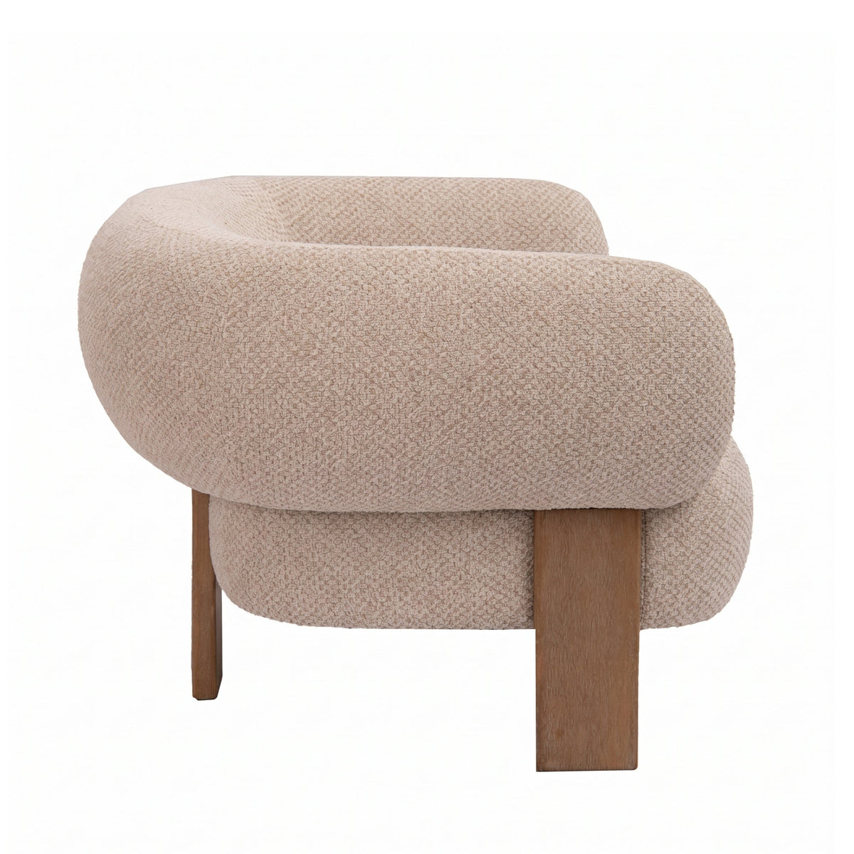 PTMD | Nomy Fauteuil | Cream - PTMD - Woonboutique