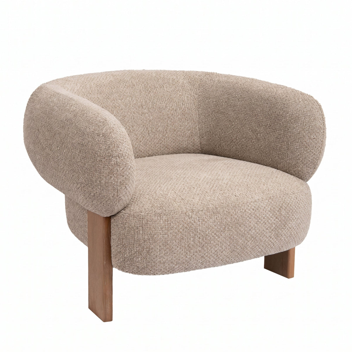 PTMD | Nomy Fauteuil | Taupe - PTMD - Woonboutique