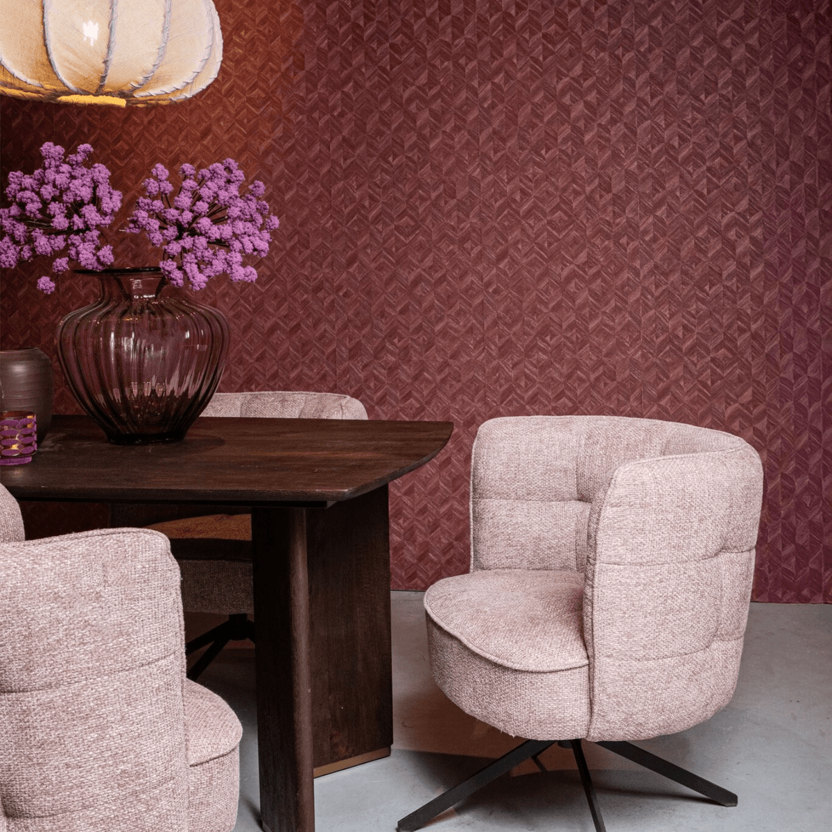 PTMD | Odin Draaistoel | Pink - Pole to Pole - Woonboutique