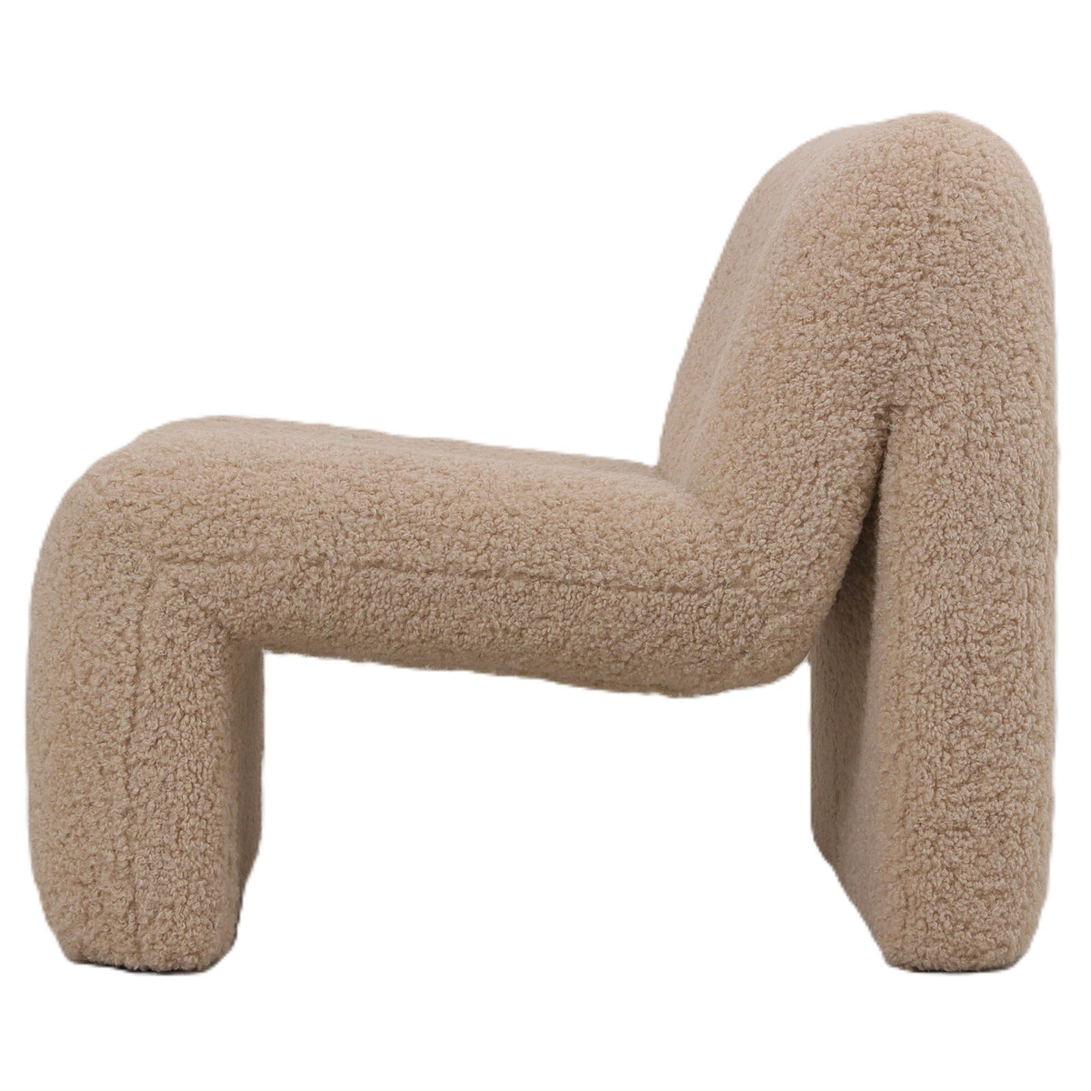 PTMD | Oslo Fauteuil | Teddy Beige - PTMD - Woonboutique
