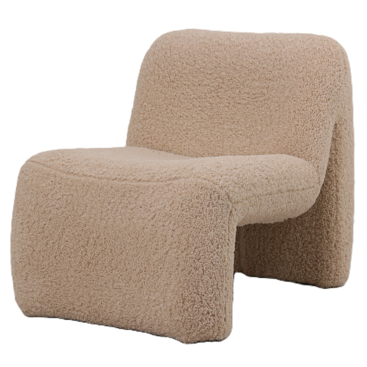 PTMD | Oslo Fauteuil | Teddy Beige - PTMD - Woonboutique