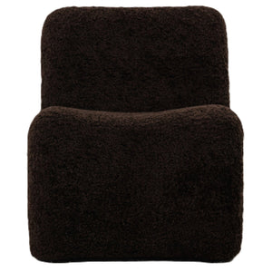 PTMD | Oslo Fauteuil | Teddy Coffee - PTMD - Woonboutique