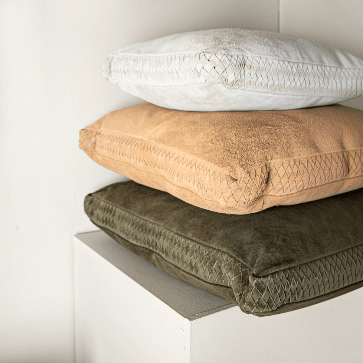 PTMD | Suky Sierkussens Camel L / Set van 2 - PTMD - Woonboutique
