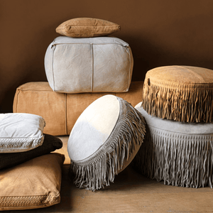 PTMD | Suky Sierkussens Camel S / Set van 2 - PTMD - Woonboutique